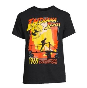 Men's Indiana Jones Short Sleeve Graphic Tee